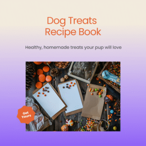 Homemade dog treats recipe book