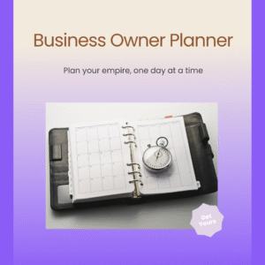 Business Owner Planner