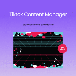 Tiktok content manager