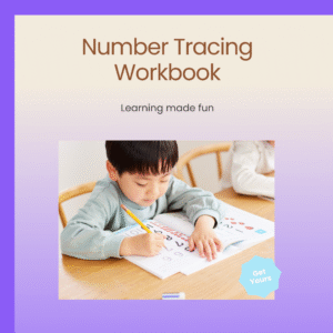 Number tracing workbook