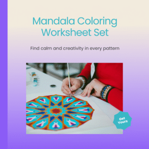 Mandala Colouring Set